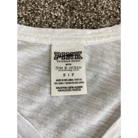 Victoria’s Secret PINK Ohio State Buckeyes V-Neck Tee Shirt Size Small - Picture 5 of 7